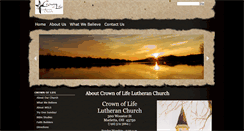 Desktop Screenshot of crownlutheran.org